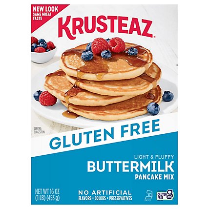 Krusteaz Gluten Free Buttermilk Pancake Mix - 16 Oz - Image 1