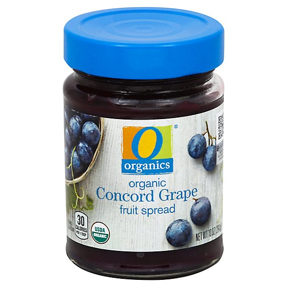 O Organics Organic Fruit Spread Concord Grape - 10 Oz