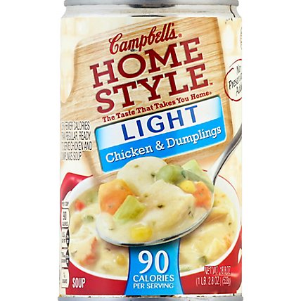 Campbells Home Style Soup Chicken Noodle Light - 18.8 Oz - Image 2