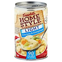 Campbells Home Style Soup Chicken Noodle Light - 18.8 Oz - Image 1
