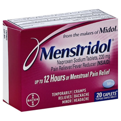 Menstridol Caplets - 20 Count
