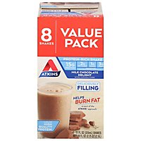 Atkins Shake Milk Chocolate Delight Value Pack - 8-11 Fl. Oz. - Image 1