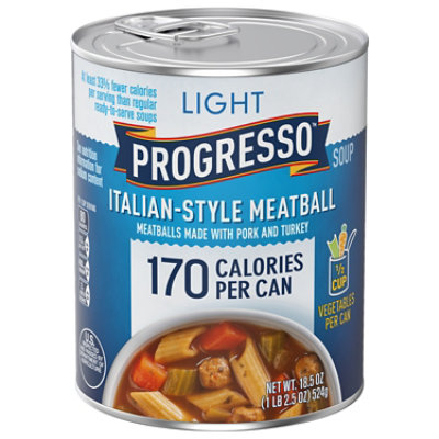 Progresso Light Soup Italian Style Meatball - 18.5 Oz