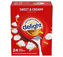 International Delight Cold Stone Creamery Sweet Cream Coffee Creamer Singles - 24 Count