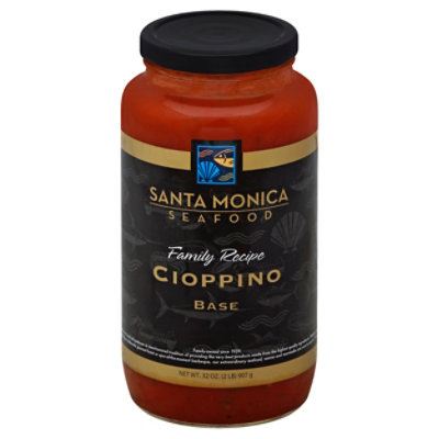 Santa Monica Seafood Sauce Cioppino Base - 32 Oz - Image 1