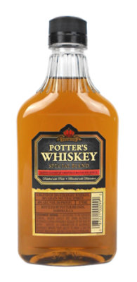 Potters Whiskey Special Blend 80 Proof - 375 Ml - Image 1
