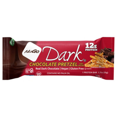 NuGo Dark Chocolate Pretzel With Sea Salt - 1.76 Oz - Image 1
