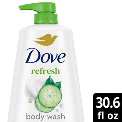 Dove Go Fresh Body Wash Cool Moisture Cucumber & Green Tea Scent - 34 Fl. Oz. - Image 2