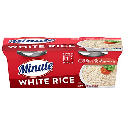 Minute Ready to Serve! Rice Microwaveable White Long Grain Cup - 8.8 Oz - Image 2