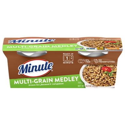 Minute Ready to Serve! Rice Microwaveable Multi-Grain Medley Cup - 8.8 Oz