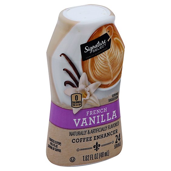 Signature SELECT Coffee Enhancer Sugar Free French Vanilla - 1.62 Oz