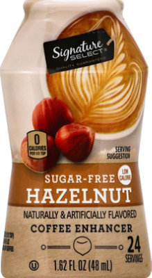 Signature SELECT Coffee Enhancer Sugar Free Hazelnut - 1.62 Oz - Image 2