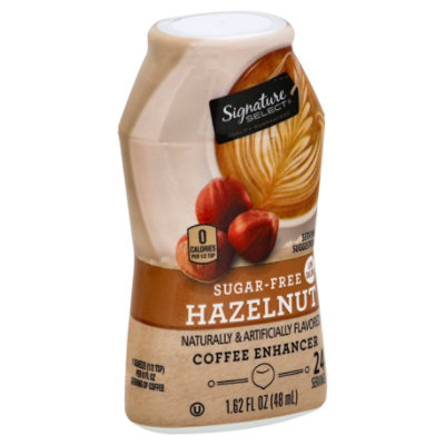 Signature SELECT Coffee Enhancer Sugar Free Hazelnut - 1.62 Oz