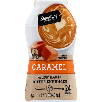 Signature SELECT Coffee Enhancer Sugar Free Caramel - 1.62 Oz - Image 2