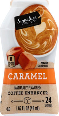 Signature SELECT Coffee Enhancer Sugar Free Caramel - 1.62 Oz - Image 2