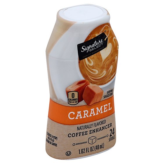 Signature SELECT Coffee Enhancer Sugar Free Caramel - 1.62 Oz