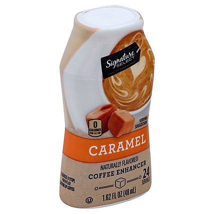 Signature SELECT Coffee Enhancer Sugar Free Caramel - 1.62 Oz - Image 1