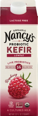 Nancys Kefir Raspberry Lowfat Cultured Milk Yogurt - 32 Fl. Oz. - Image 2