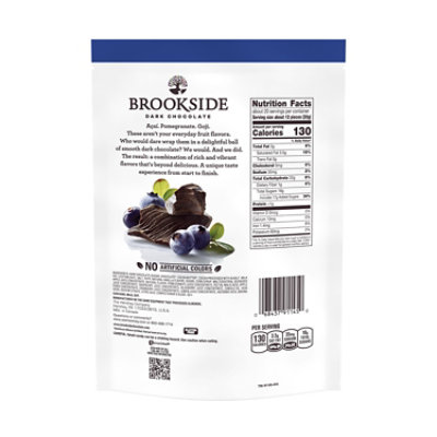 Brookside Dark Chocolate Acai And Blueberry Flavored Snacking Chocolate Bag - 21 Oz - Image 2