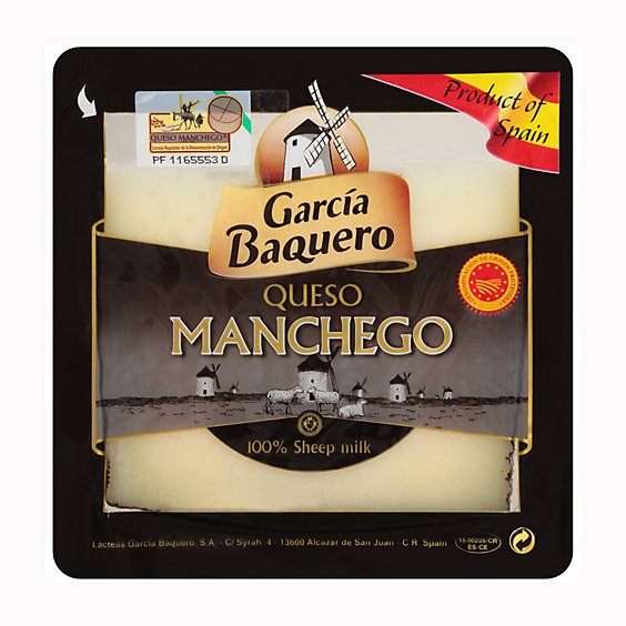 Garcia Baquero Esp Queso Cheese Manchego Curado 6 Month - 0.50 Lb