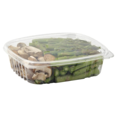 Fresh Cut Asparagus & Mushrooms - 8 Oz