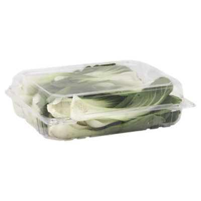Fresh Cut Bok Choy Baby Halved - 18 Oz