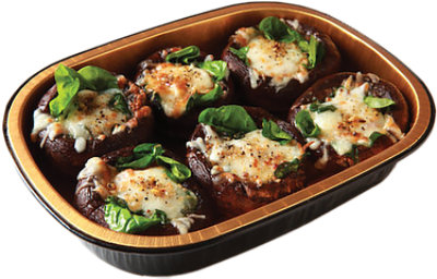 ReadyMeals Spinach and Mozzarella Stuffed Mushrooms - 6 Count - Image 1