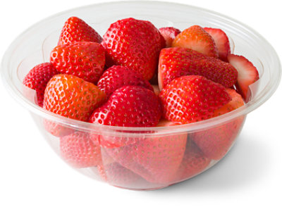 Fresh Cut Strawberries - 20 Oz
