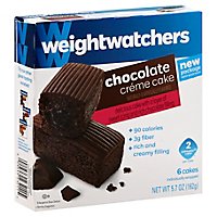 Weight Watchers Cake Chocolate With Filling - 6-.72 Oz - Image 1