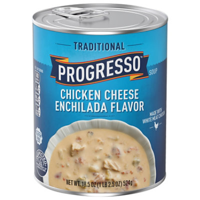 Progresso Gluten Free Traditional Chicken Cheese Enchilada Flavor Canned Soup - 18.5 Oz