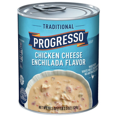 Progresso Traditional Soup Chicken Cheese Enchilada Flavor - 18.5 Oz