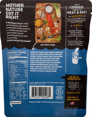 Fishpeople Soup Chowder Alder Smoked Wild Salmon - 10 Oz - Image 5