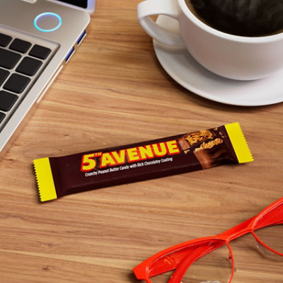 5TH AVENUE Rich Chocolate Coated Crunchy Peanut Butter Candy Bar - 2 Oz - Image 4