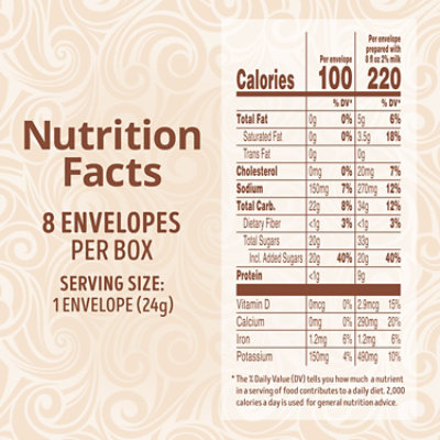 Swiss Miss Simply Cocoa Milk Chocolate Flavored Hot Cocoa Mix - 8-0.85 Oz - Image 4