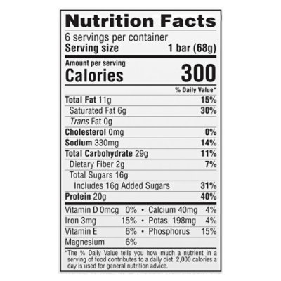 CLIF BUILDERS Crunchy Peanut Butter Protein Bars - 6-2.4 Oz - Image 4