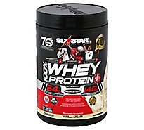 Six Star Elite Series 100% Whey Protein Plus Vanilla Cream - 2 Lb