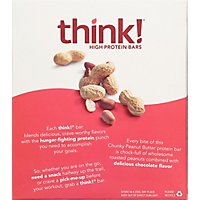 thinkThin High Protein Bars Chunky Peanut Butter Chocolate - 5 Count - Image 6