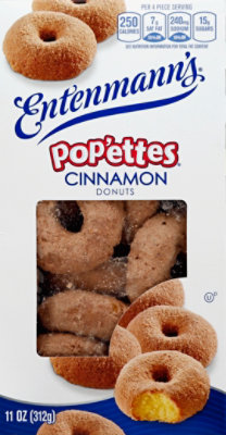 Entenmanns Popettes Donuts Cinnamon - 11 Oz - Image 2