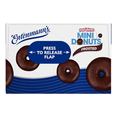 Entenmann's Rich Frosted Chocolate Donut Popettes - 14 Oz - Image 5