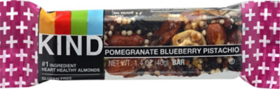 KIND Pomegranate Blueberry Pistachio Gluten Free Snack Bar - 1.4 Oz - Image 1