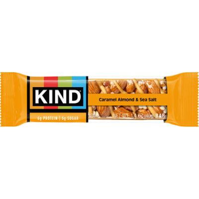 KIND Caramel Almond & Sea Salt Gluten Free Snack Bar - 1.4 Oz