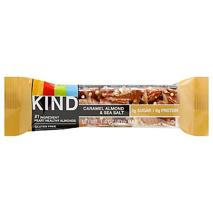 KIND Bar Nuts & Spices Caramel Almond & Sea Salt - 1.4 Oz - Image 3
