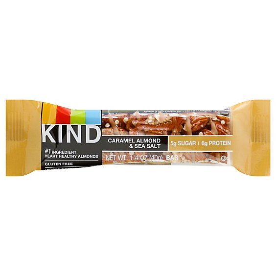 KIND Bar Nuts & Spices Caramel Almond & Sea Salt - 1.4 Oz