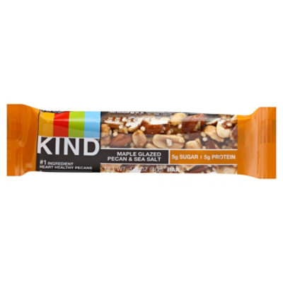 KIND Bar Nuts & Spices Maple Glazed Pecan & Sea Salt - 1.4 Oz