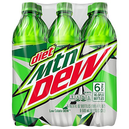 Mountain Dew Soda Diet - 6-16.9Fl. Oz. - Image 2