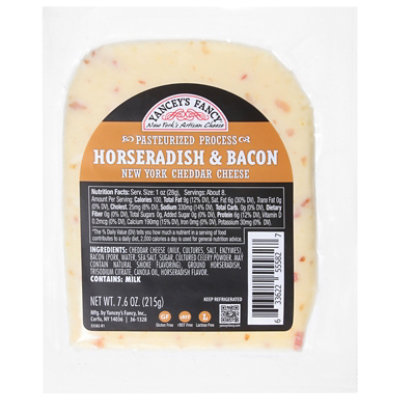 Yanceys Cheddar Smoked Bacon Horseradish - 7.6 Oz - Image 2