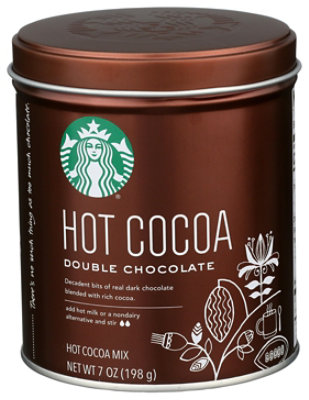 Starbucks Cocoa Hot Double Chocolate - 7 Oz