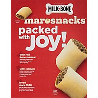 Milk-Bone MaroSnacks Dog Snacks For All Sizes With Real Bone Marrow Box - 10 Oz - Image 3