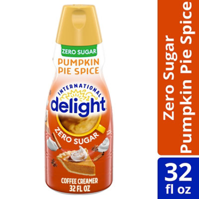 International Delight Sugar-Free Pumpkin Pie Spice Liquid Coffee Creamer - 32 Fl. Oz. - Image 1