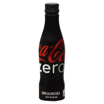 Coca-Cola Soda Pop Zero Sugar - 8.5 Fl. Oz.